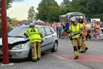Fake crash in Rijkevorsel, call for volunteers by De Keyser