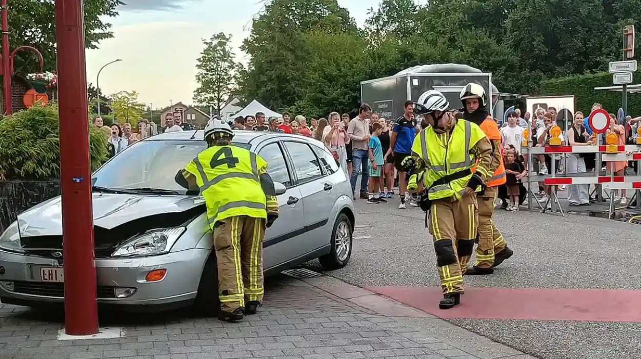 Fake crash in Rijkevorsel, call for volunteers by De Keyser