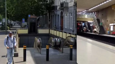 Fight at Molenbeek metro: Train driver stops just in time, 900 volts risk