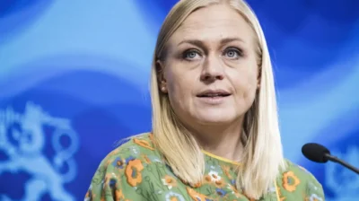 Finland’s FM Elina Valtonen urges tougher Western sanctions on Russia’s energy sector