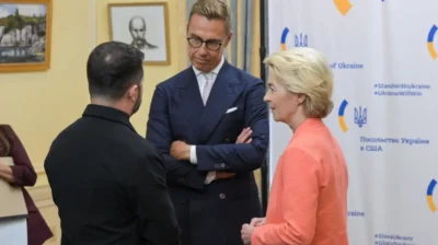 Finland’s President Alexander Stubb says Russia aims to prolong Ukraine war