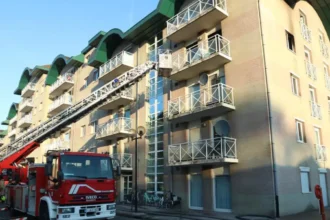 Fire erupts in Lokeren