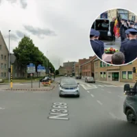 Firefighter Dries Mattelin honoured by 120+ Colleagues in Diksmuide