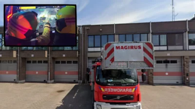 Flemish Brabant installed 4 drones to boost fire safety