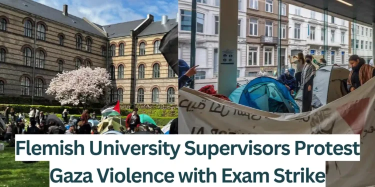 Flemish-University-Supervisors-Protest-Gaza-Violence-with-Exam-Strike