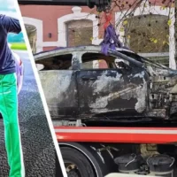 Four arrested for arson of €200,000 Mercedes in Hasselt apartment fire
