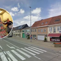 Freddy Woutters builds a 4‑meter Litter Christmas Tree in Beveren