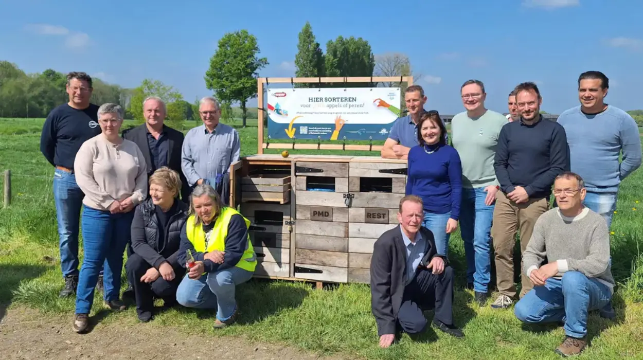 Free fruit for trash sorting in Hageland’s anti-litter push