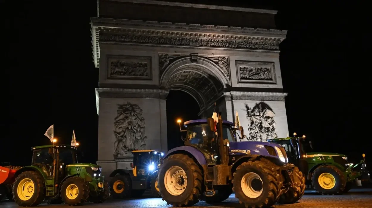 French Agricultural Sector Opposition Manifestations