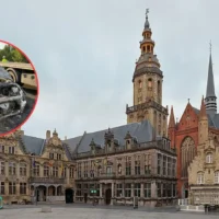 French driver flees after E40 car fire near Veurne