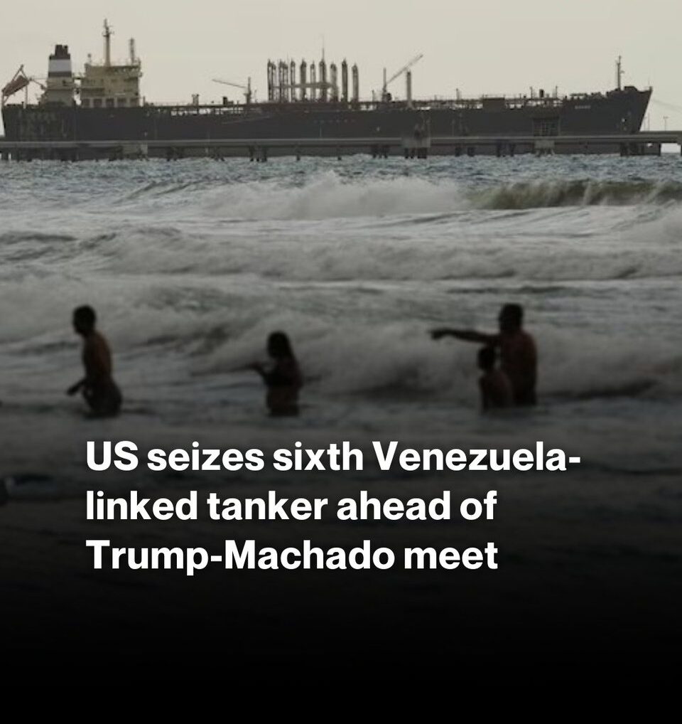 US seizes oil tanker monitored by aerial surveillance