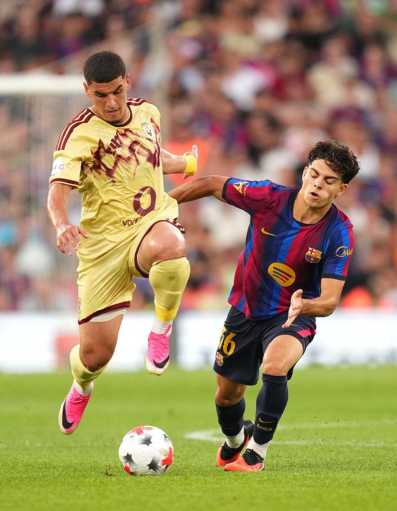 Barcelona vs Al Ahly during the Joan Gamper Trophy at Spotify Camp Nou