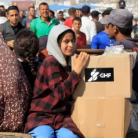 Displaced families impacted by Gaza humanitarian situation