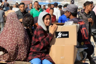 Displaced families impacted by Gaza humanitarian situation