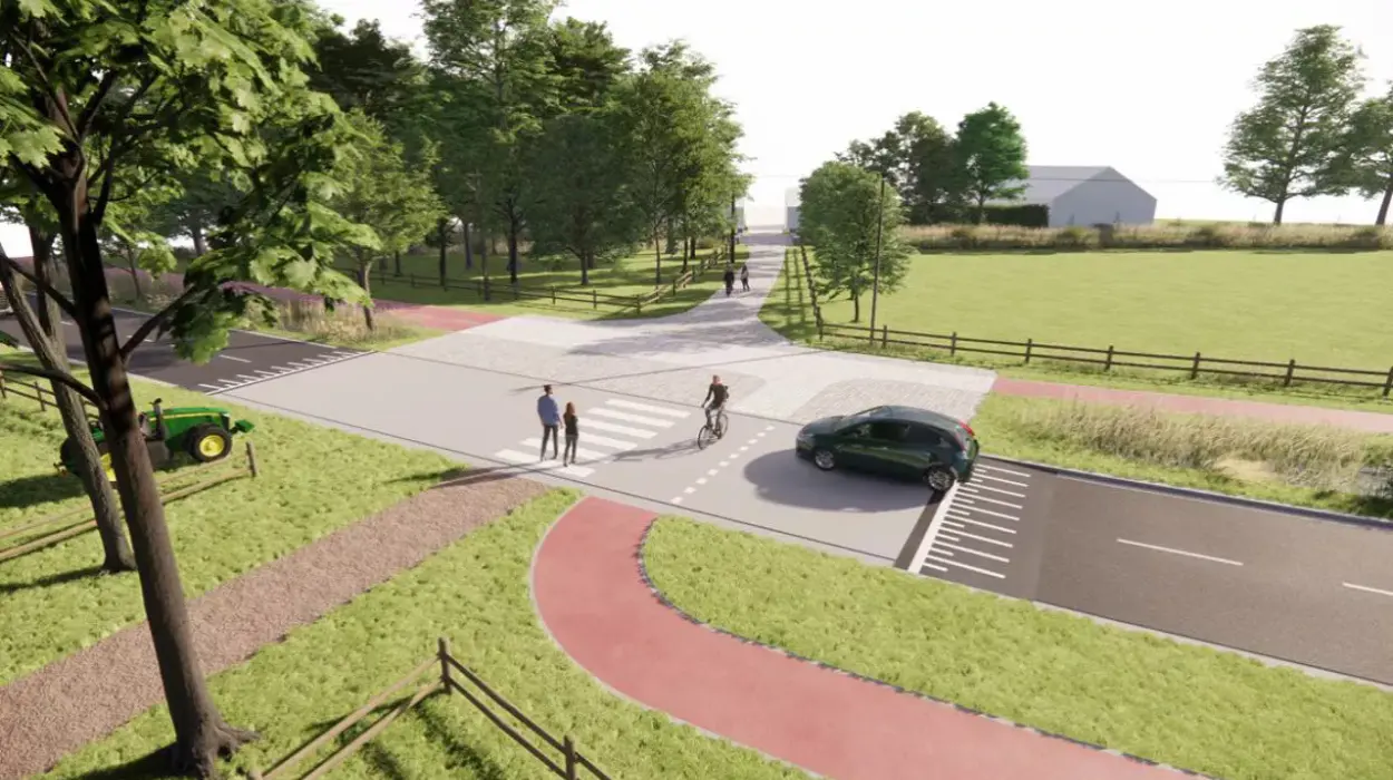 Geetbets rebuilds Galgestraat for safety with bike path