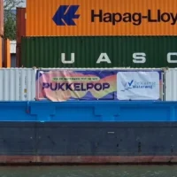 Genk shipping containers to Pukkelpop
