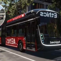 Genk’s De Lijn launches electric bus with kids’ artwork