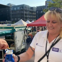 Genk's pocket ashtrays A solution to cigarette littering