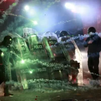 Georgia halts EU talks, sparking mass protests and arrests