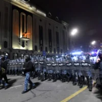 Georgia police arrest dozens during pro-EU protests crackdown