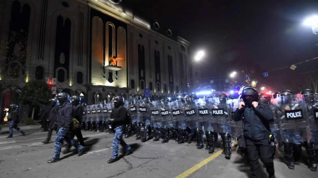 Georgia police arrest dozens during pro-EU protests crackdown