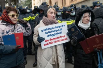 Georgia’s opposition urges the European Union to reject the new government