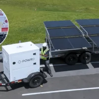 Geraardsbergen students convert trailer into solar e-mobile