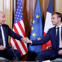 France US relations highlighted by Macron speaking in Brussels 2026