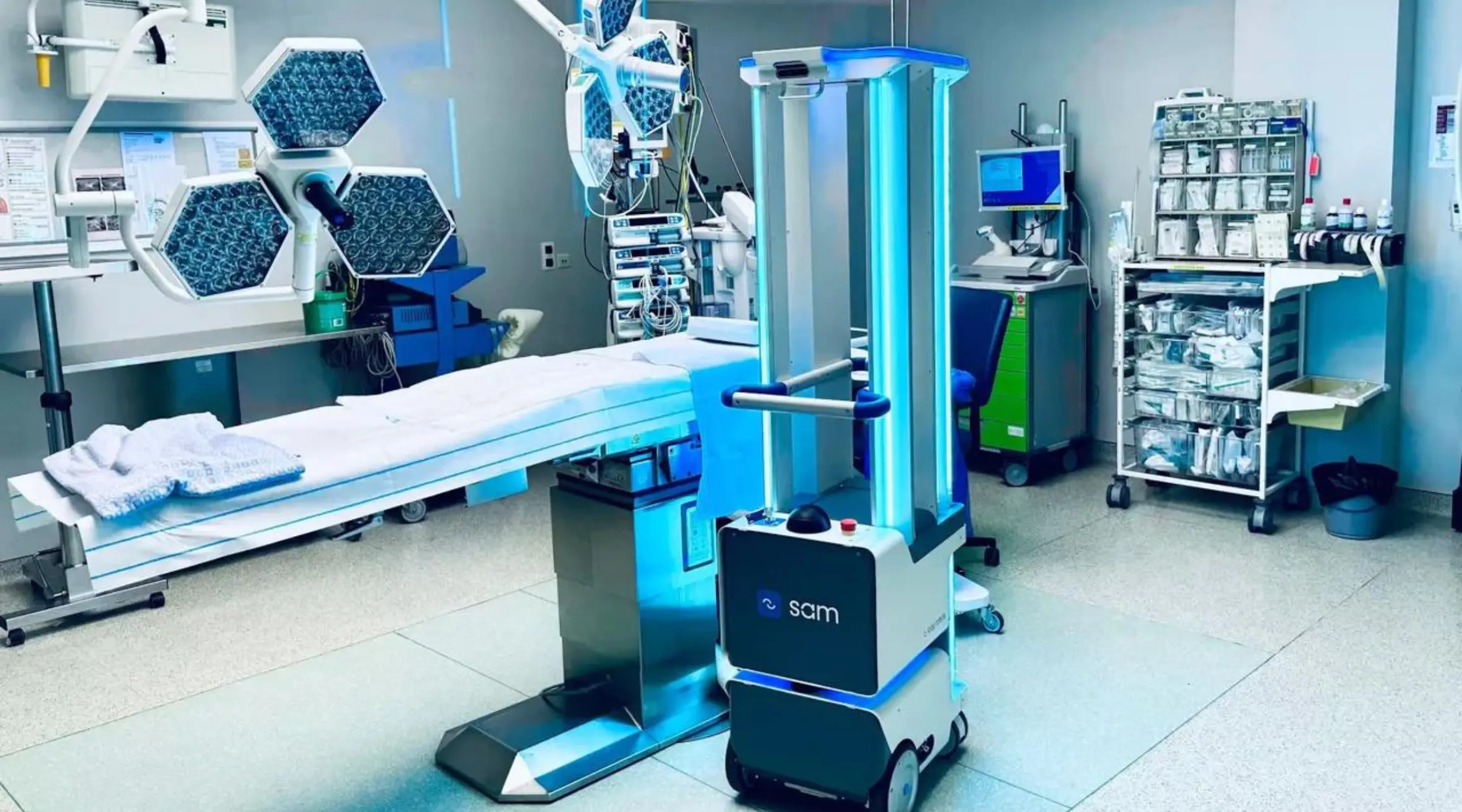 Ghent University Hospital Deploys UV-C Robot 'Sam' for Rapid, Chemical-Free Disinfection