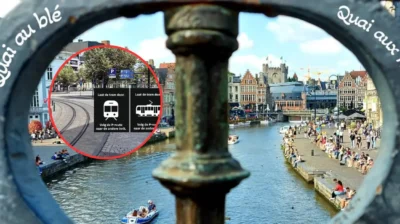 Ghent tests custom traffic signs for Winter Festivities crowds