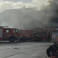 Ghent's Dampoort Hotel fire incidence