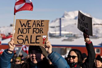 Denmark Greenland protests in Copenhagen during 2026 solidarity rallies