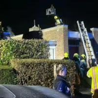 Grimbergen 85-year-old rescued from bungalow fire overnight