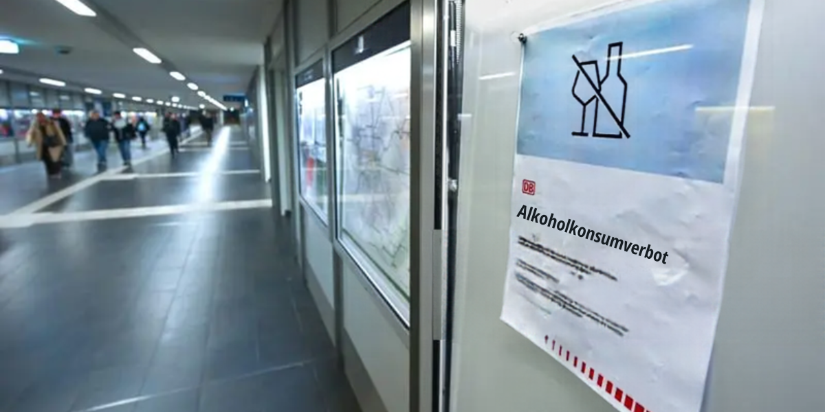 Halle Central Station Enforces Germany’s Nationwide Alcohol Consumption Ban