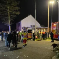 Halle apartment fire 23 hospitalised, 72 evacuated