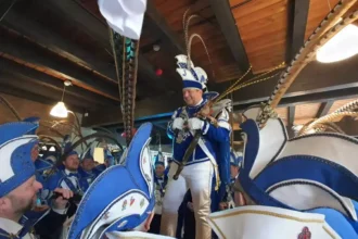 Halle carnival Princess Natasha and Prince Joery celebrate 1111 festivities