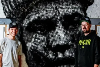 Halle’s Thomas Braem's €10,000 Mural celebrates lambic beer at Boon Brewery