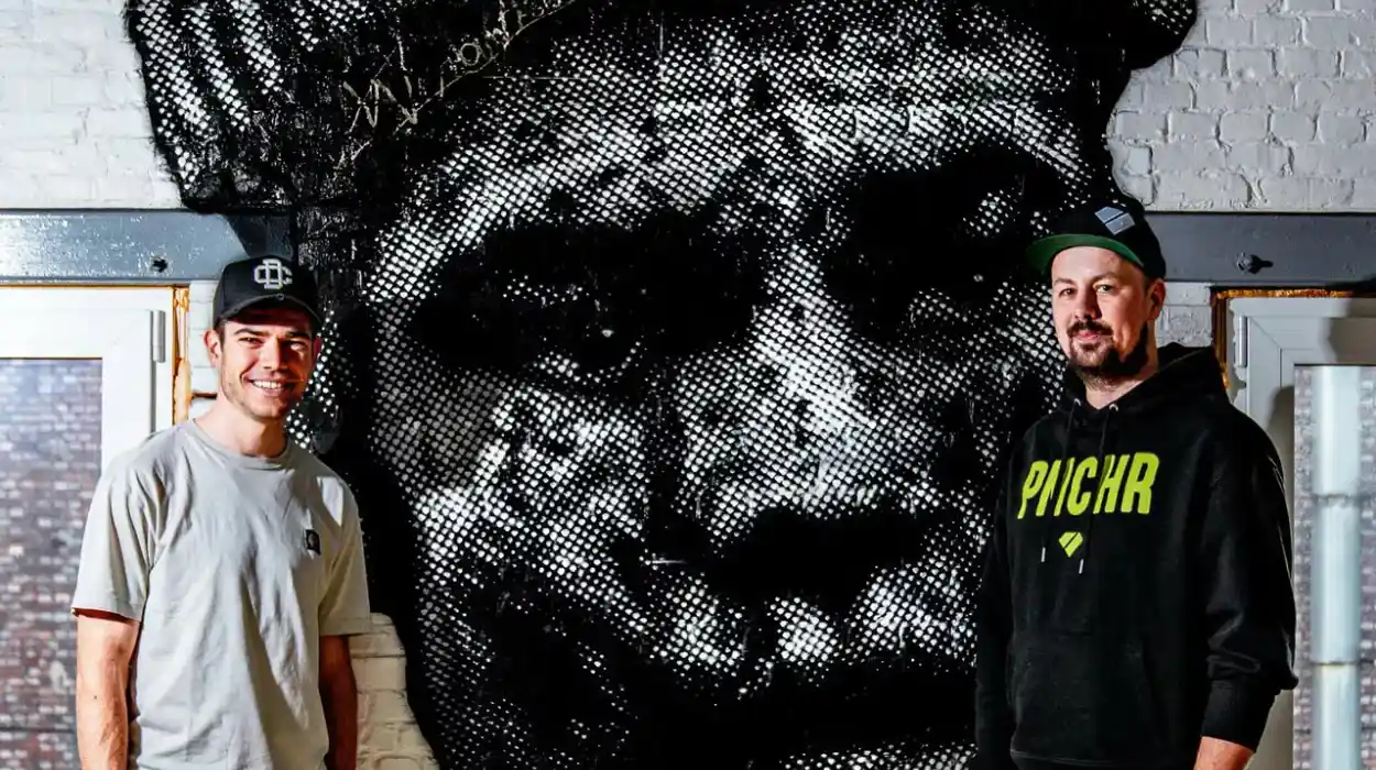 Halle’s Thomas Braem's €10,000 Mural celebrates lambic beer at Boon Brewery