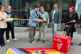 Hasselt 1st Limburg Pride with Appermont and Wannes Lacroix