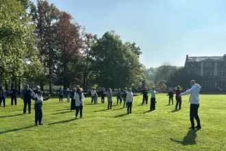 Hasselt 30 people participate in World Tai Chi Day