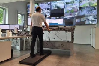 Hasselt control rooms Promoting movement at work