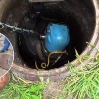 Hasselt diver Xavier Slock inspects the sewer for blockages
