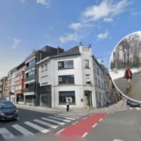 Hasselt installs barrier to stop rat-running near schools