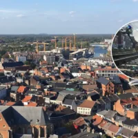 Hasselt track work renewing tracks switches, overhead lines to Alken