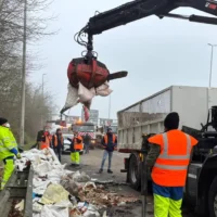 Hazardous waste cleared from Brussels Ring Road