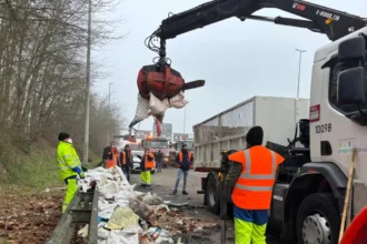 Hazardous waste cleared from Brussels Ring Road