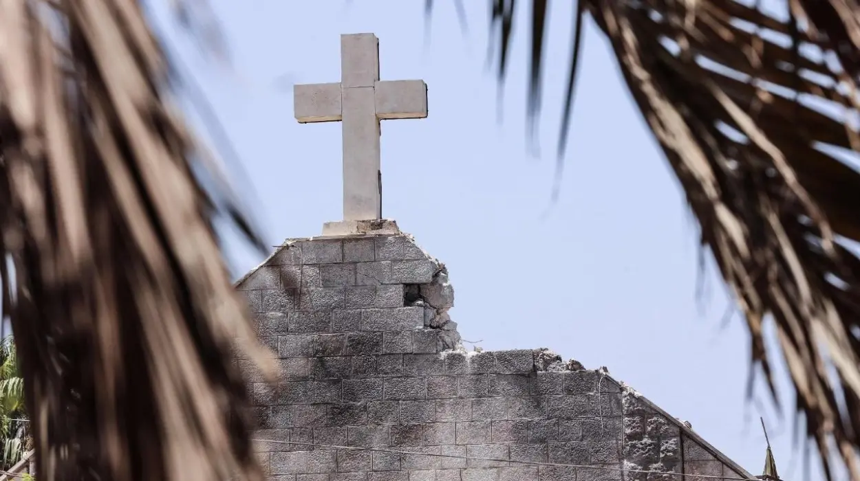 Holy Family Catholic Church in Gaza
