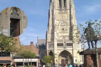 Homeless person stayed in Tongeren cemetery Chapel