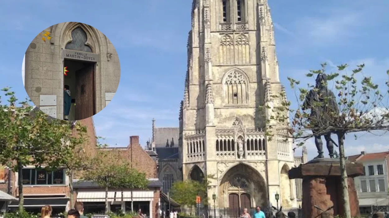 Homeless person stayed in Tongeren cemetery Chapel