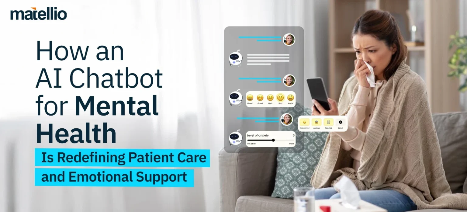 AI emotional support chatbot for mental wellbeing